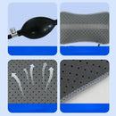 Almofada de apoio lombar inflável portátil pescoço ombro